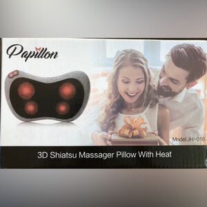 Papillon Shiatsu Back and Neck Massager with Heat